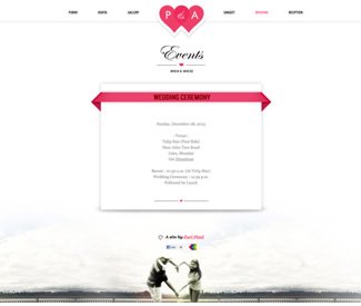 Wedding sites