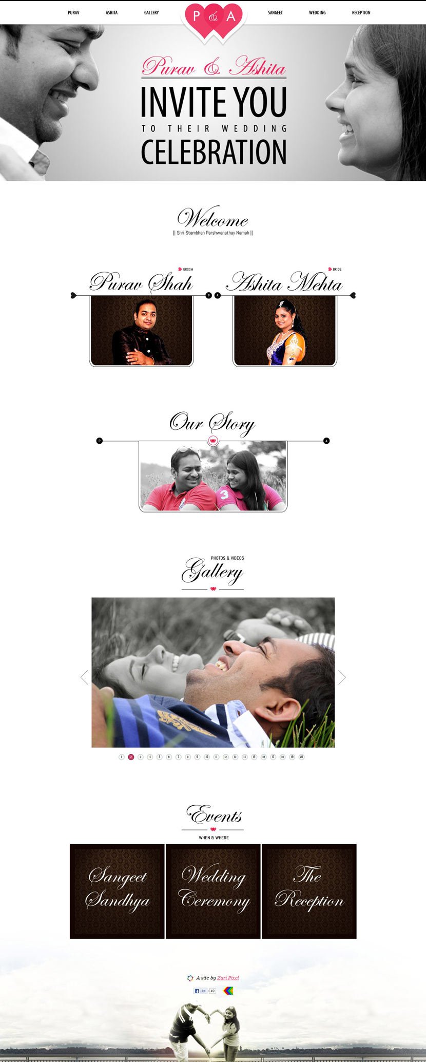 Screenshot Purav & Ashita 01