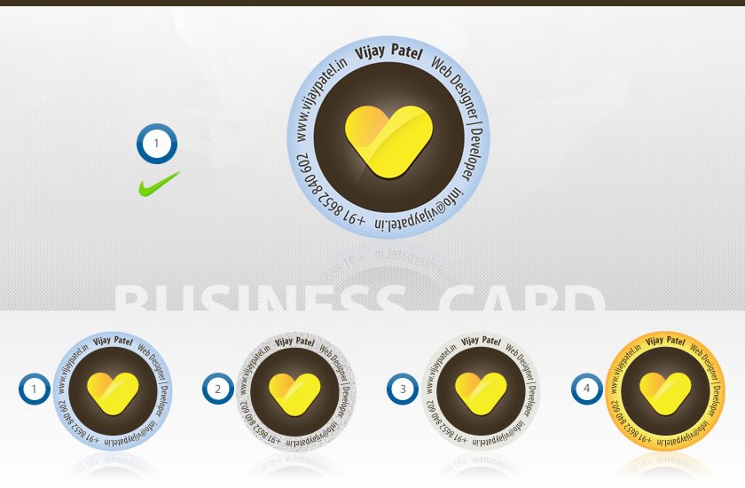 Business Cards - Vijay Patel