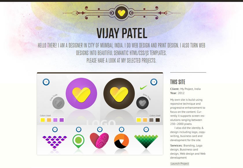 Screenshot - www.vijaypatel.in