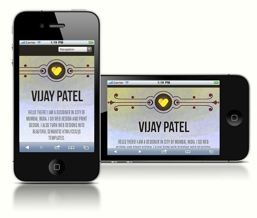 Screenshot Iphone - www.vijaypatel.in